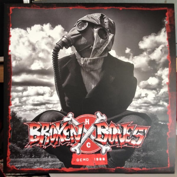 Image of Broken Bones – "Demo 1988" 12"+ poster