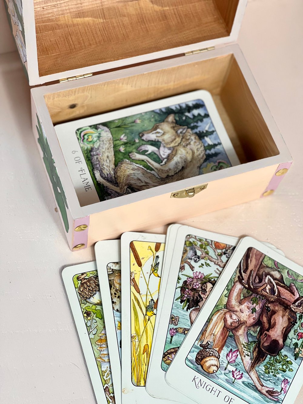 Image of Tarot Card Box/Travel Altar