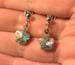 Image of Sparkle flower earrings