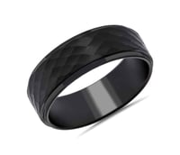 Black - Tungsten Wedding Band (8mm)