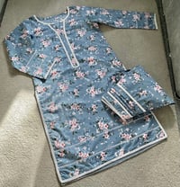 Image 2 of Floral matching separates - ‘merai blue’ 