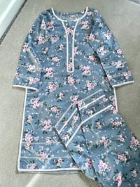 Image 5 of Floral matching separates - ‘merai blue’ 