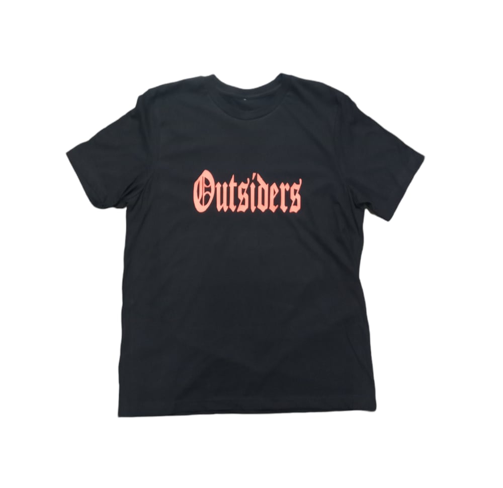 Image of Rebel Outsiders " Black Orange " Shirt 