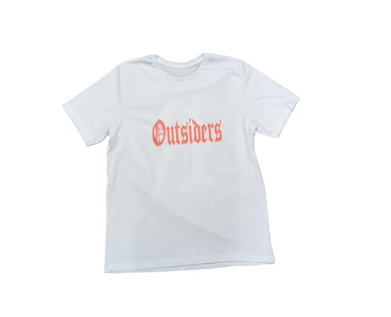 Image of Rebel Outsiders " White Orange " Shirt 