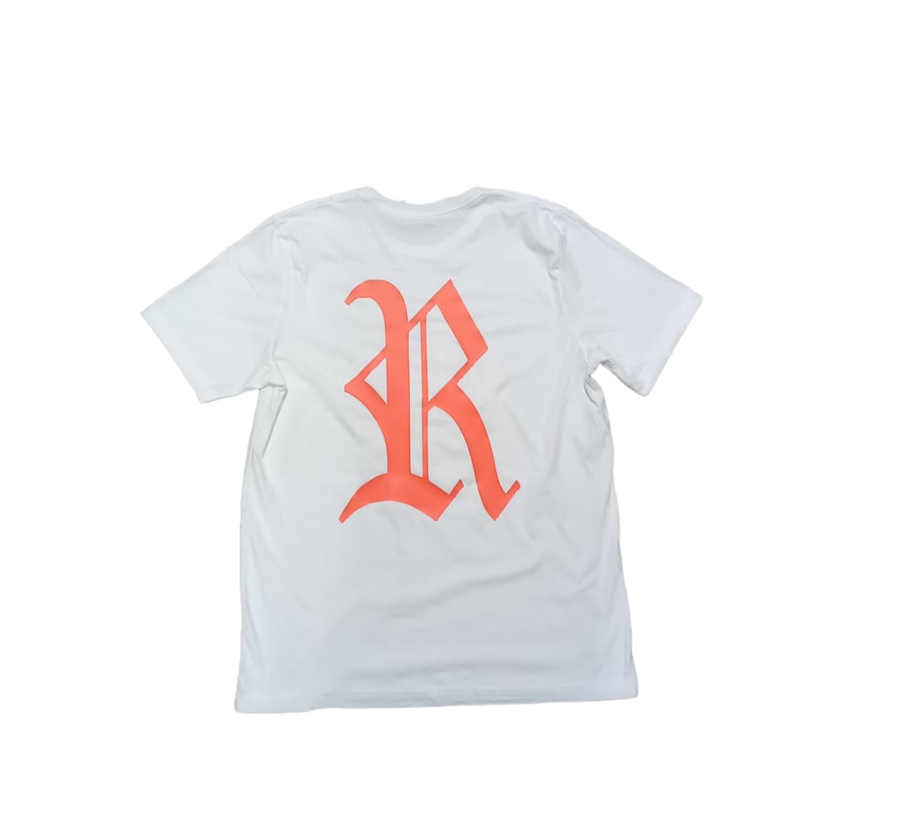 Image of Rebel Outsiders " White Orange " Shirt 