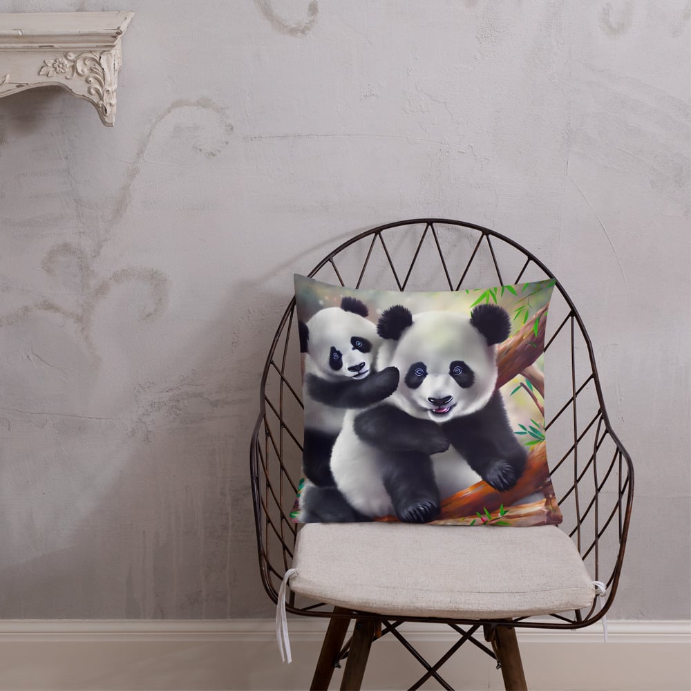 Image of Panda Premium Pillow