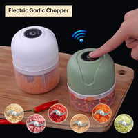 100/250mL Mini Electric Garlic Chopper USB Meat Grinder Garlic Masher Machine Sturdy Durable Vegetab