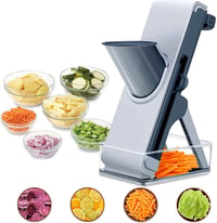 Vegetable Cutter Multifunctional Slicer Fruit Potato Peeler Carrot Grater Kitchen Accessories Basket