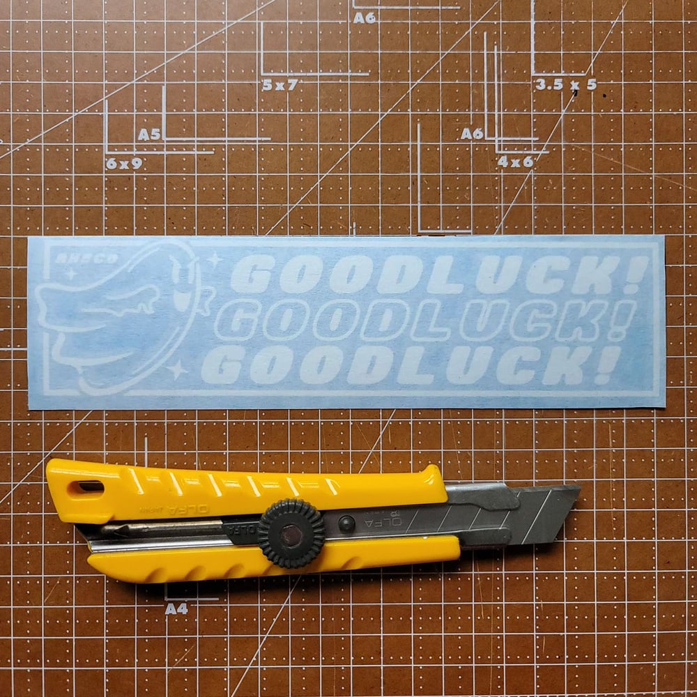 Good Luck Die Cut