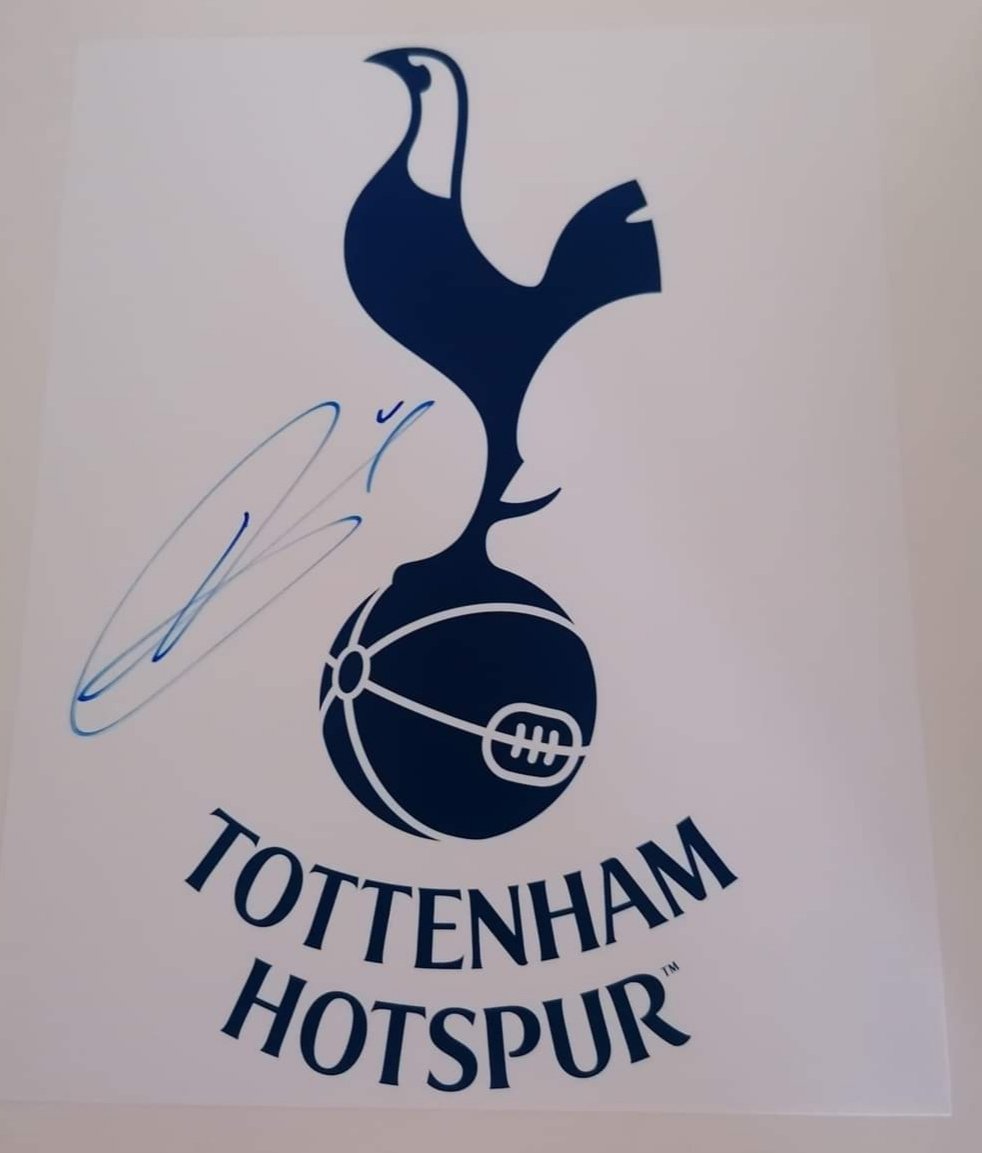 Harry Kane Tottenham Hotspur Signed 10x8