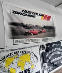Image 2 of Nostalgia Machine Wall Tapestry / Flag