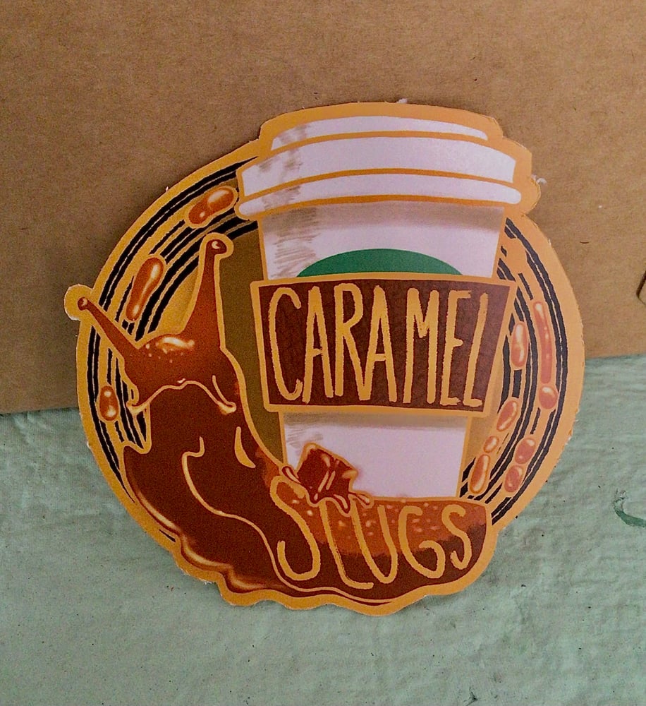 Image of Caramel Slug Sticker