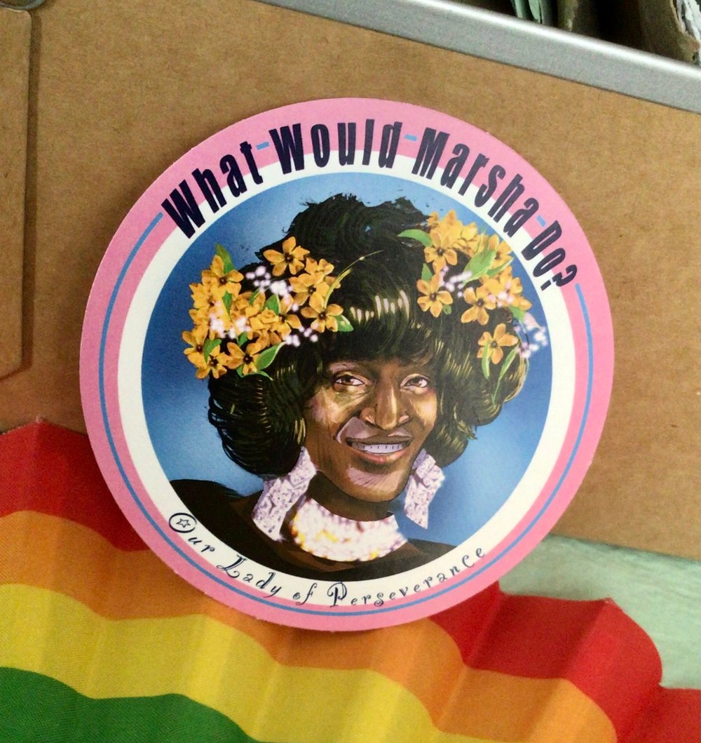 Image of  Marsha P. Johnson Charity Sticker or Magnet