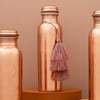 Mauve Water Bottle Tassels