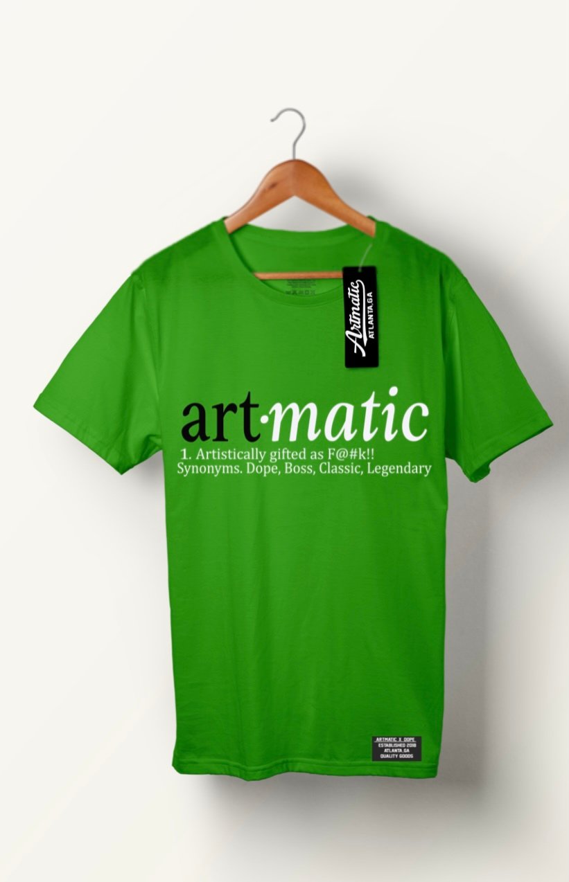 Artmatic “The Definition “ Tee (Kelly Green)