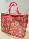 Daisy Insulated Small Light Lunch Bag Coral Pink