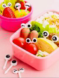 Image 1 of I Can See You Mini Fruit Forks / Food Picks 10pcs