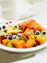Image 2 of I Can See You Mini Fruit Forks / Food Picks 10pcs