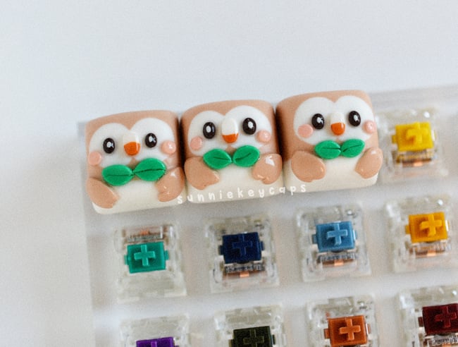 Grass Owl Keycap