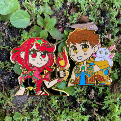 Xenoblade Chronicles 3 Enamel Pins 