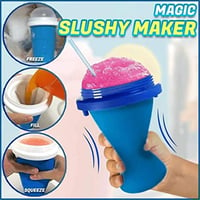 PRE-ORDER Slushy Cup Quick-frozen Smoothies Ice Cream Maker Newly Durable Slushy Squeeze