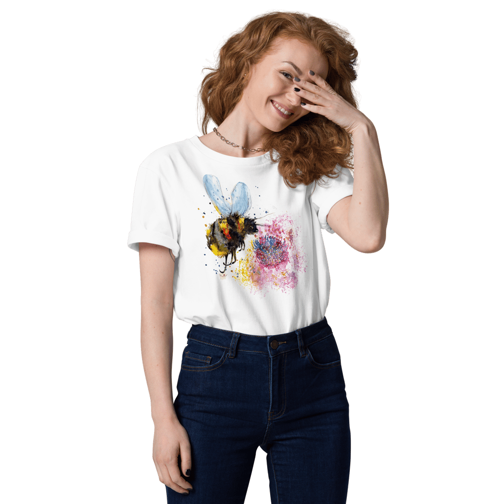 Image of Queen BumbleBee - Unisex organic cotton t-shirt