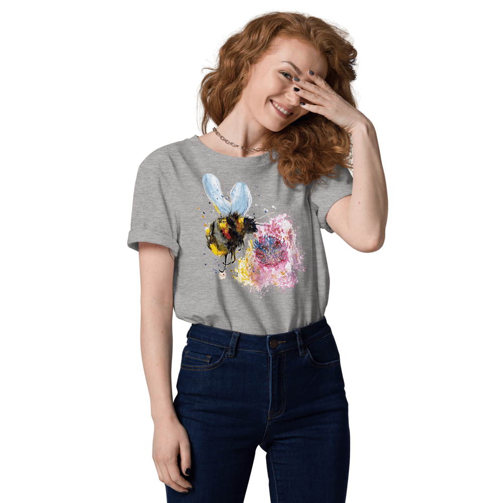 Image of Queen BumbleBee - Unisex organic cotton t-shirt