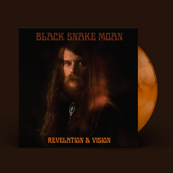 Image of BSM Ultra Limited 7" Marbled Orange Vinyl - Black Snake Moan "Revelation & Vision" 
