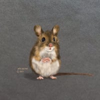 A little mouse digital illustration