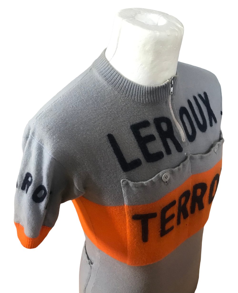 1963 ðŸ‡«ðŸ‡· ACBB Leroux Terrot - Used amateur team jersey