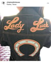 Lady Luck Custom Levi Denim Jacket