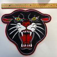 Image 4 of Black Panther ChainStitched Embroidered Patch
