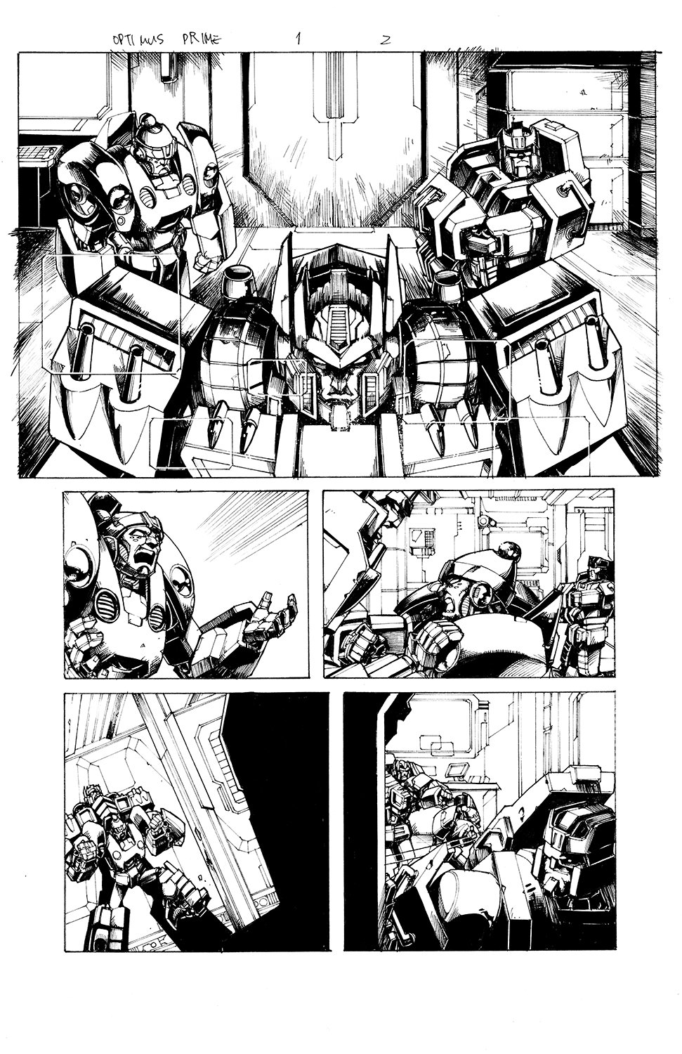Optimus Prime #1 Page 02