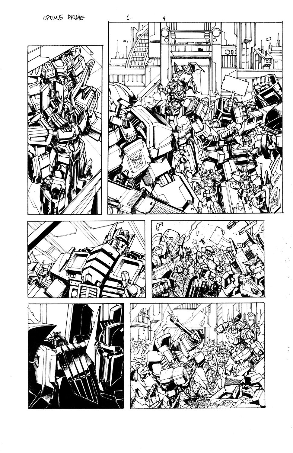 Optimus Prime #1 Page 04
