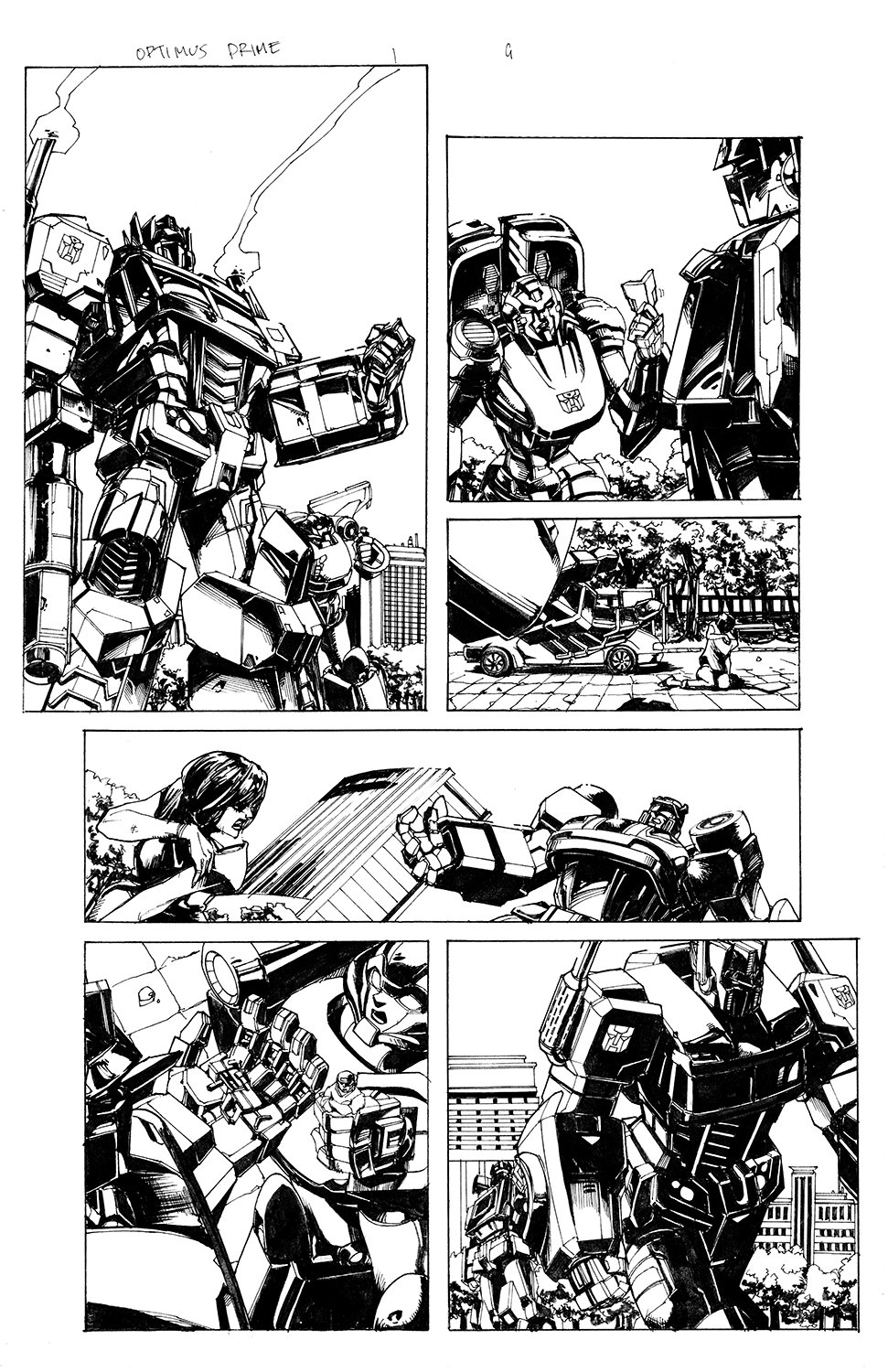 Optimus Prime #1 Page 09
