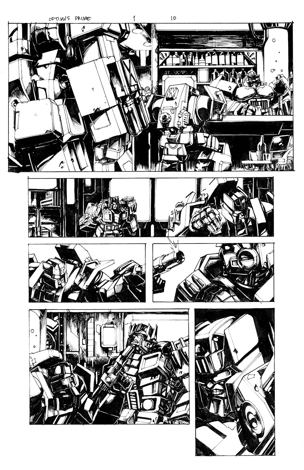 Optimus Prime #1 Page 10