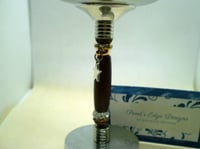 Image 1 of Brown Beaded Candleholder