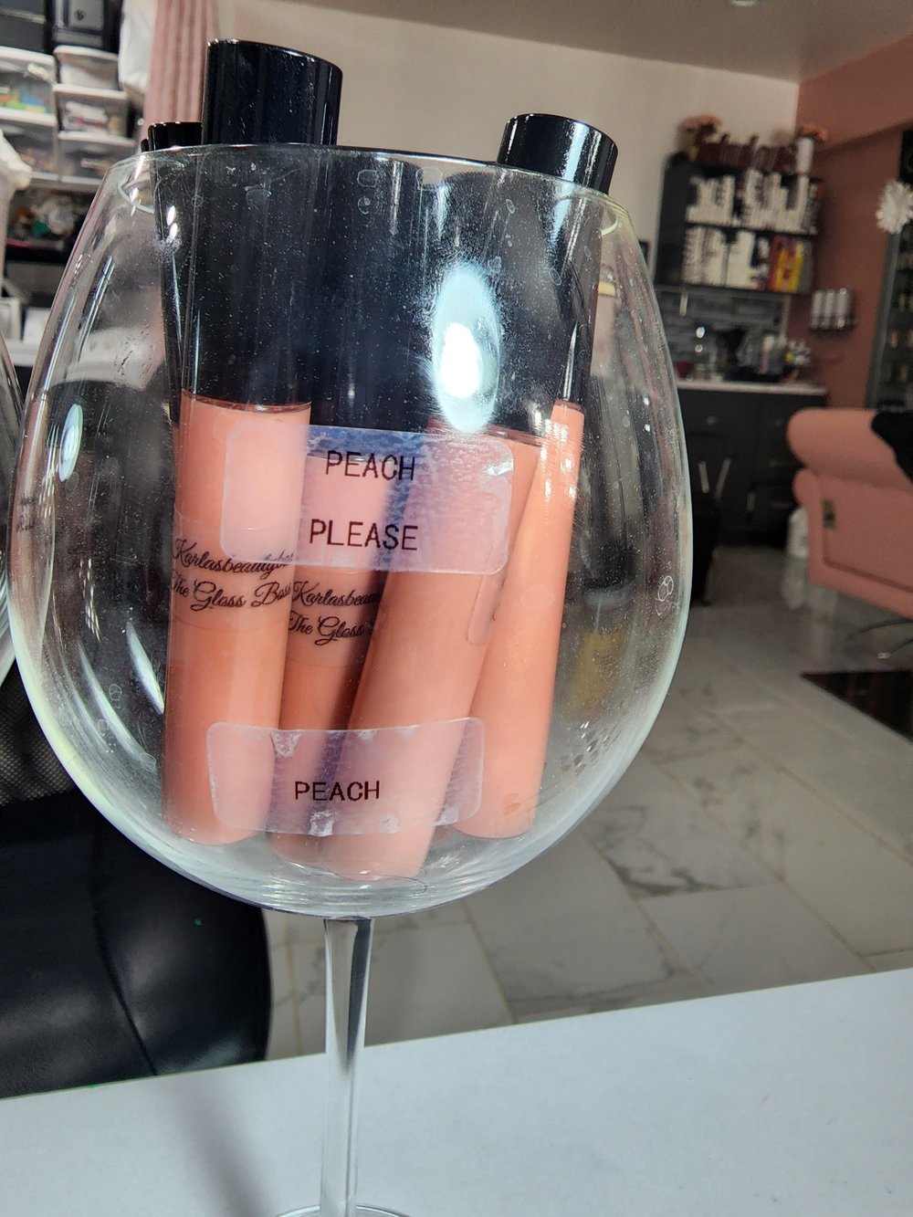 PEACH PLEASE?!! Trio (Lip gloss, Matte Lipstick and Scrub)