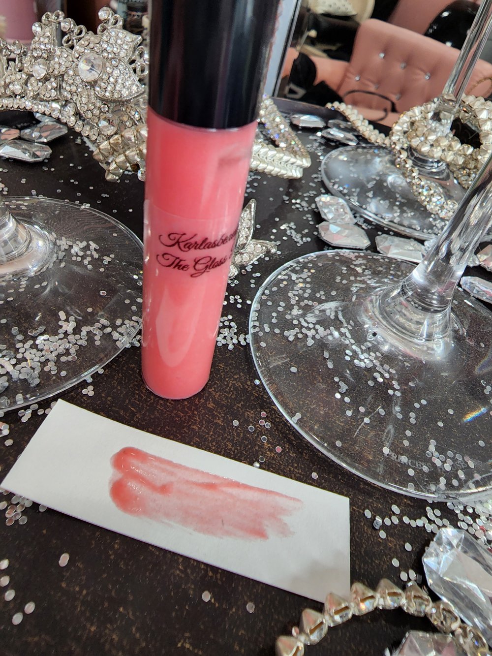 PETTY IN PINK LIP GLOSS & LA MISERABLE MATTE LIPSTICK (STRAWBERRY FRESA) EL QUE CAIGA LIP SCRUB TRIO