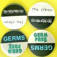 Punk Dishwashing Magnets D.R.I, The Germs, X Ray Spex, The Clean