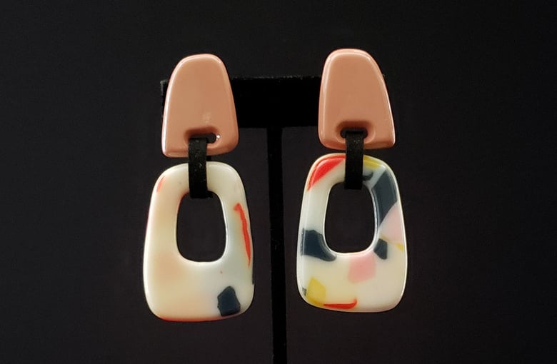 Image of Nude Deluxe Pierced Earrings 