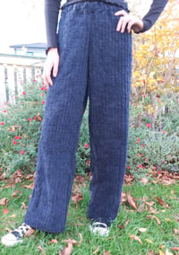 Image 4 of Navy Chenille Pants