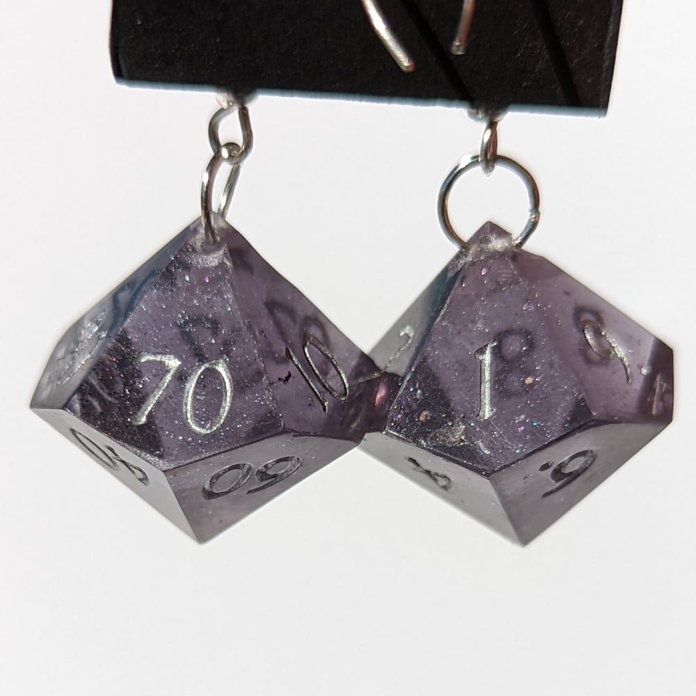 Image of Nyx - dice earrings