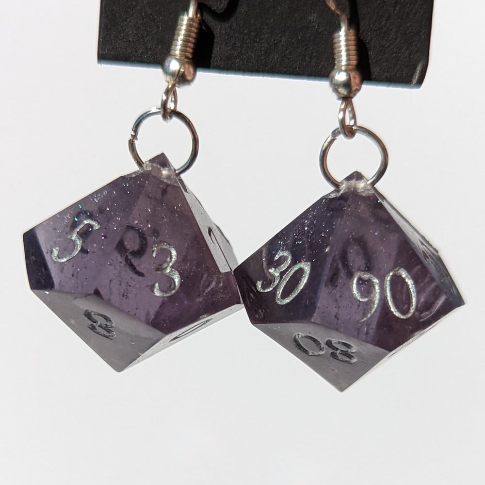 Image of Nyx - dice earrings