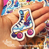 Roller Skate Holographic Sticker