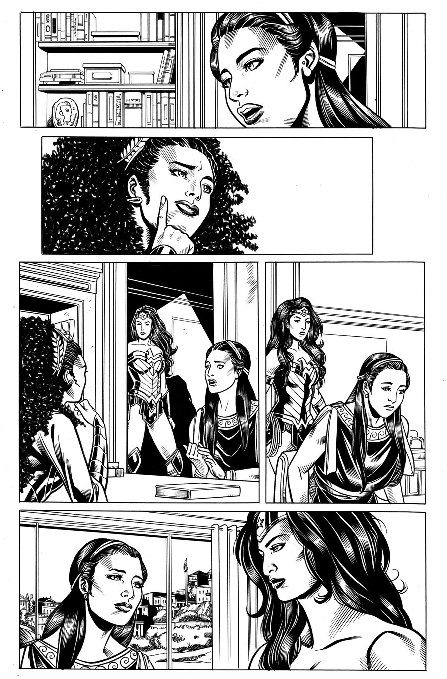 Image of Nubia and the Amazons #6 PG 21