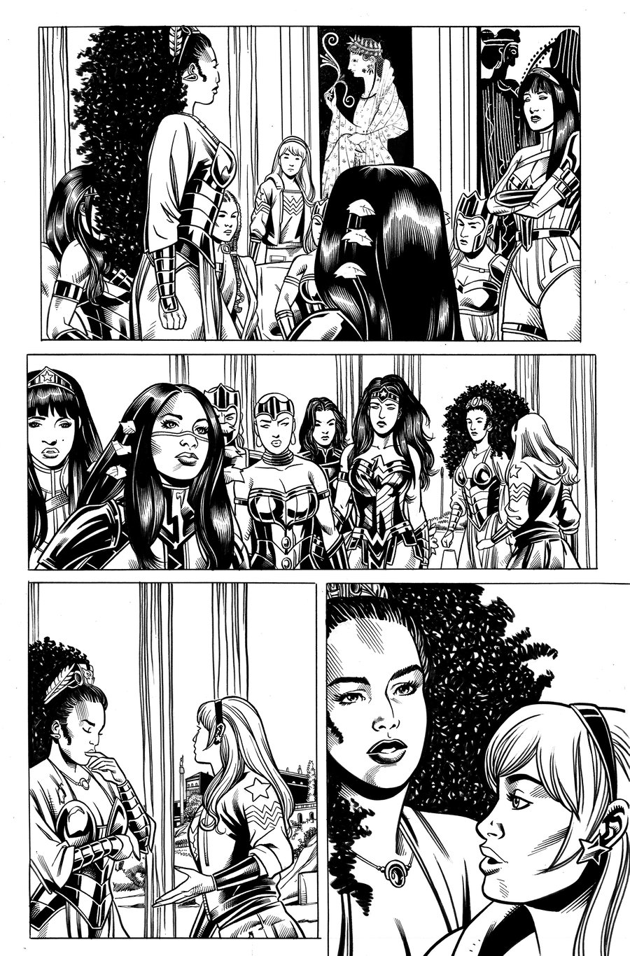 Image of Nubia and the Amazons #6 PG 13
