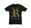 T-shirt Ruthless Gold