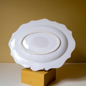 Image of Tied Tulips - Romantic Platter with Pink Lustre