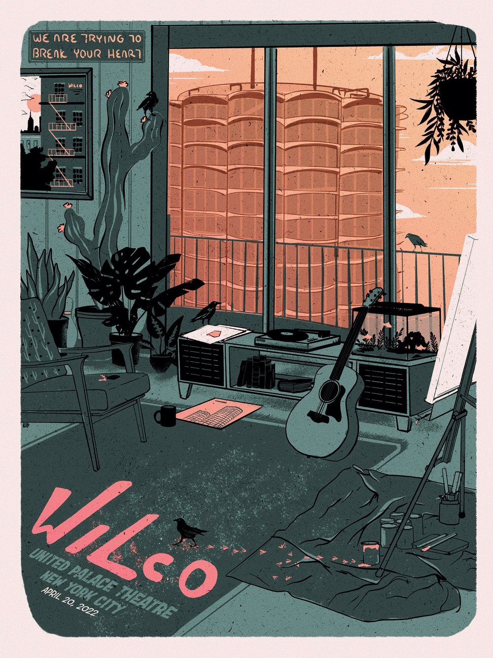 Image of Wilco - Yankee Hotel Foxtrot 20th Anniversary - NYC 4-20-22